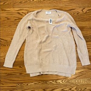 Old navy beige sweater